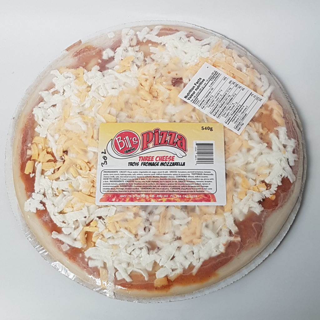 Bill’s Pizza Pepperoni & Mozzarella Cheese Prairie Foods